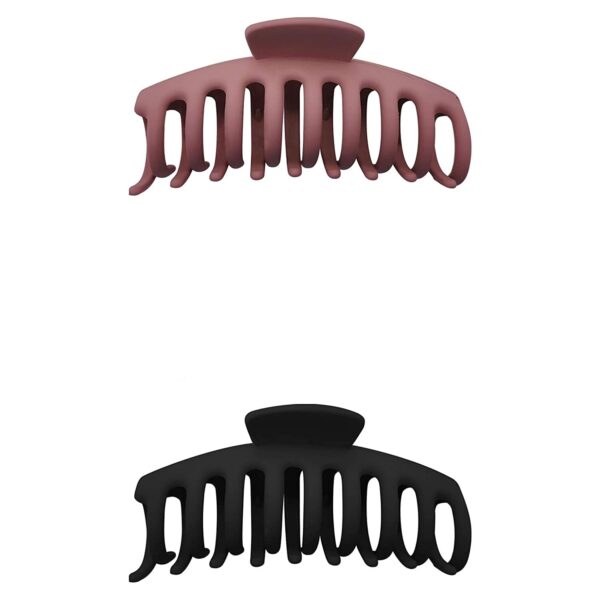 CHRONEX 2PCS, 4.3" Hair Claw Clips Strong Hold Perfect For Women Barrettes for Long Hair Claws