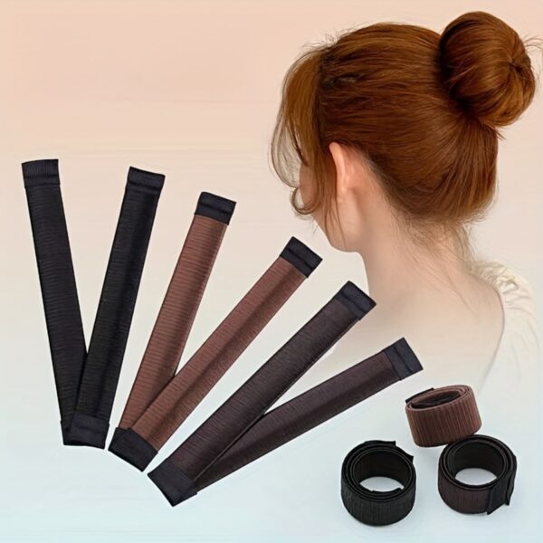 CHRONEX 1PCS Stylish Hair Donut Ponytail Bun Maker - Easy To Use Twister Tie Holder For Women