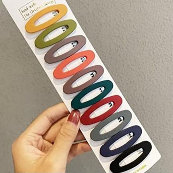 CHRONEX 30PCS Matte Snap Hair Clips - Image 3